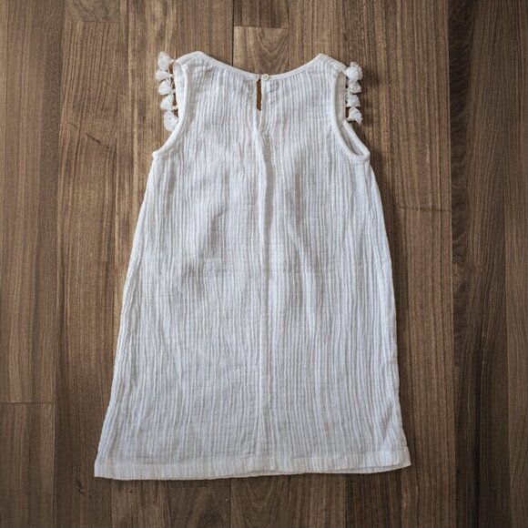 Egg New York Girls Danielle White Embroidered Dress Size 6Y - Picture 2 of 4